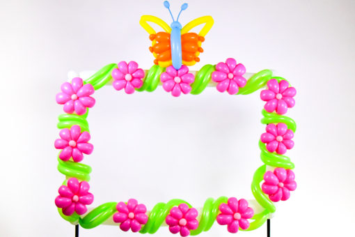 Flowers & Butterfly Frame