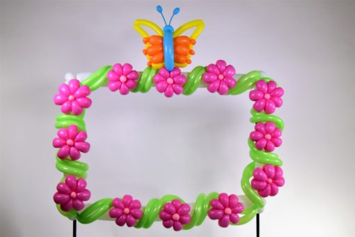 Flowers & Butterfly Frame