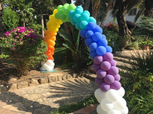 Rainbow arch